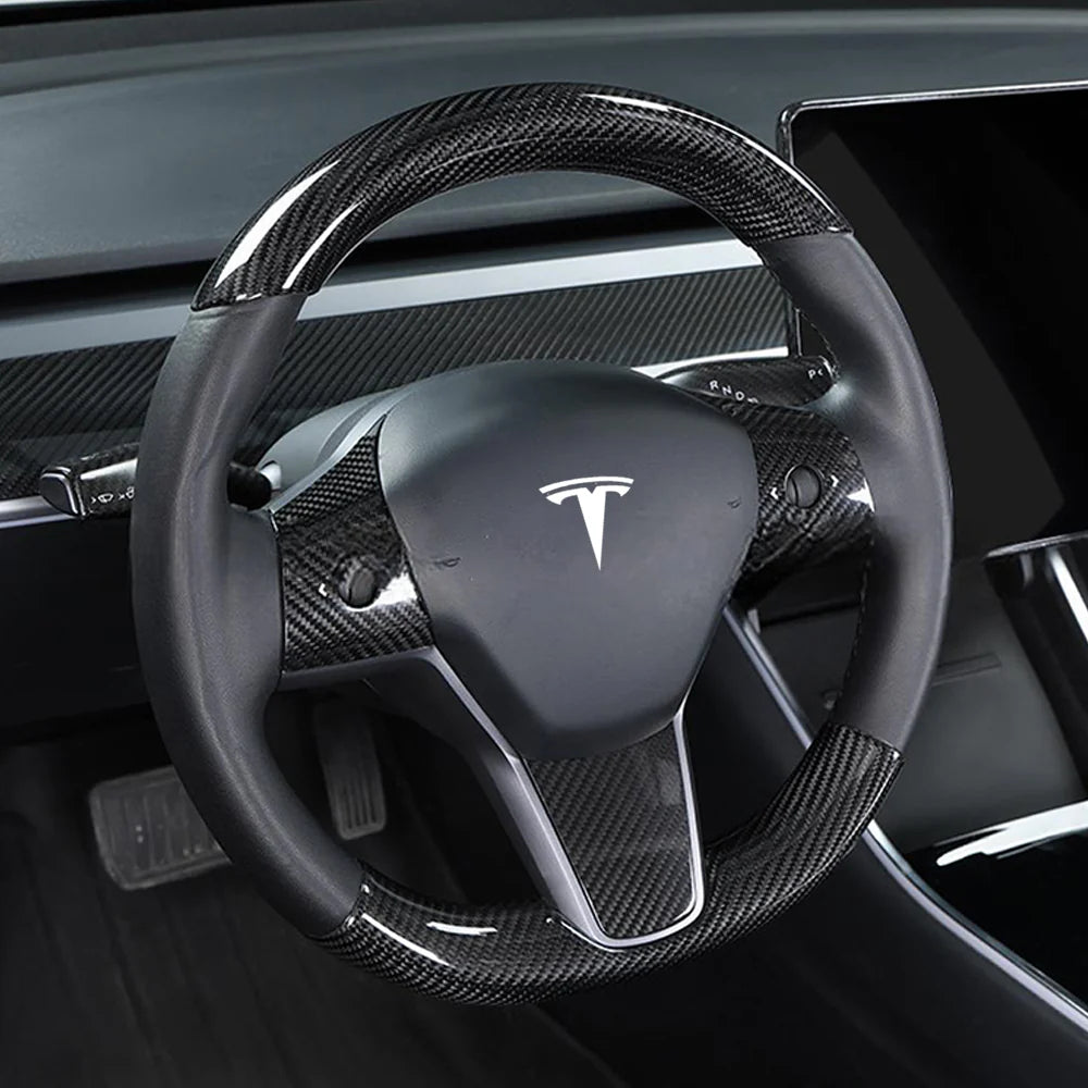 Custom Tesla Steering Wheel