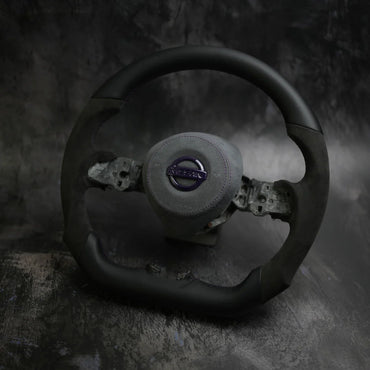 Custom Nissan Carbon Fiber Steering Wheel