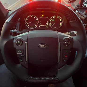 Custom Range Rover Carbon Fiber Steering Wheel