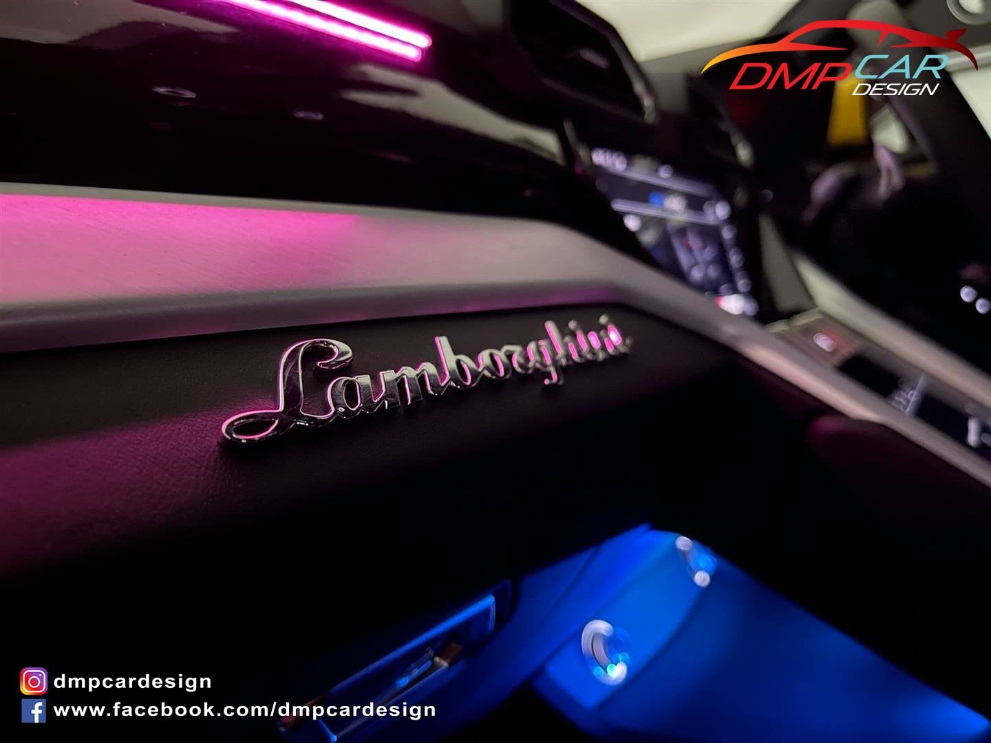 Ambient Light Kit (Urus) Lamborghini (60 Colours Dual Zone Ambient lighting)