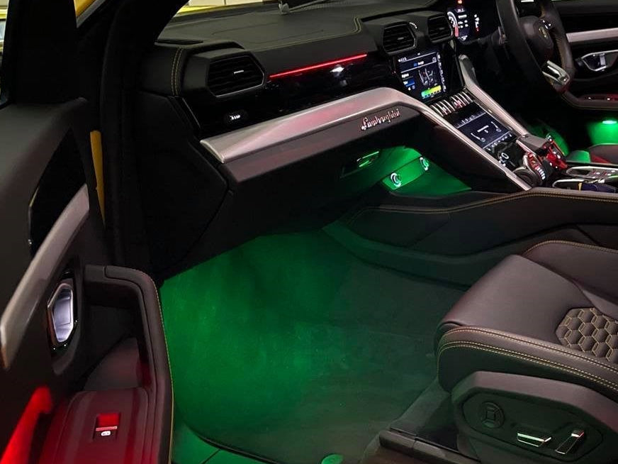 Ambient Light Kit (Urus) Lamborghini (60 Colours Dual Zone Ambient lighting)