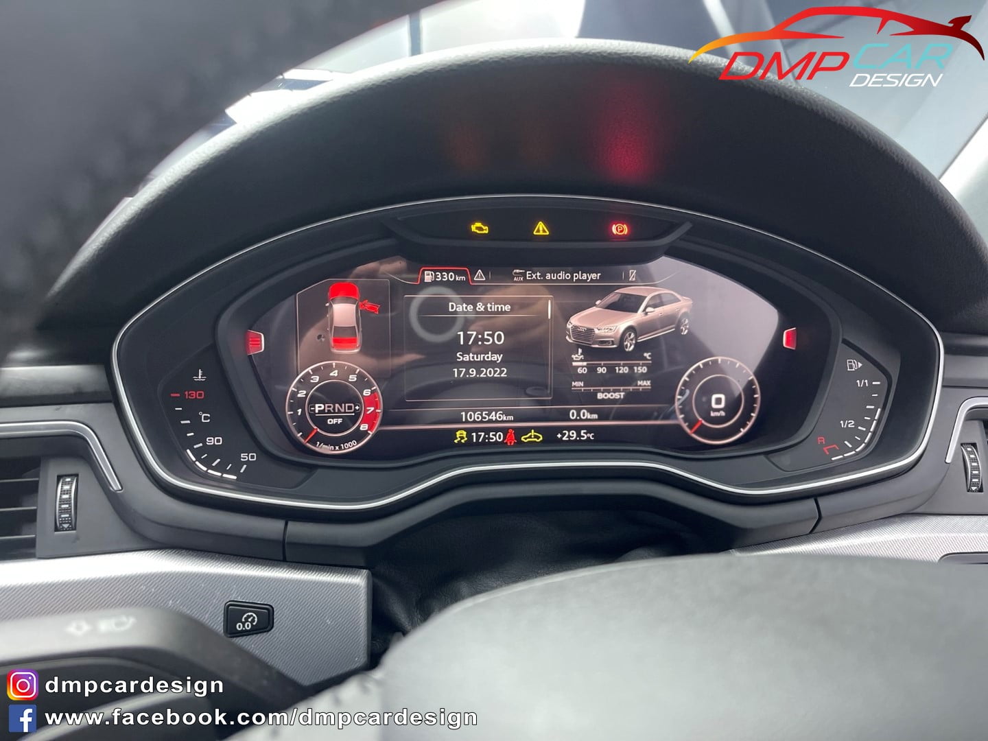 Original Digital Instrument Cluster (Audi) A4 (B9)