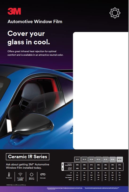 3M™ Automotive Window Film Ceramic IR Series