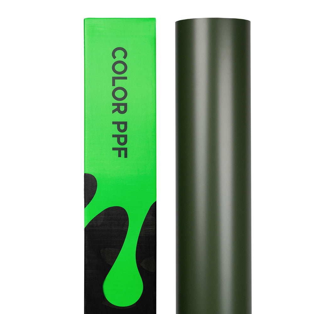 Super Matt Military Green Color PPF (Paint Protection Film)