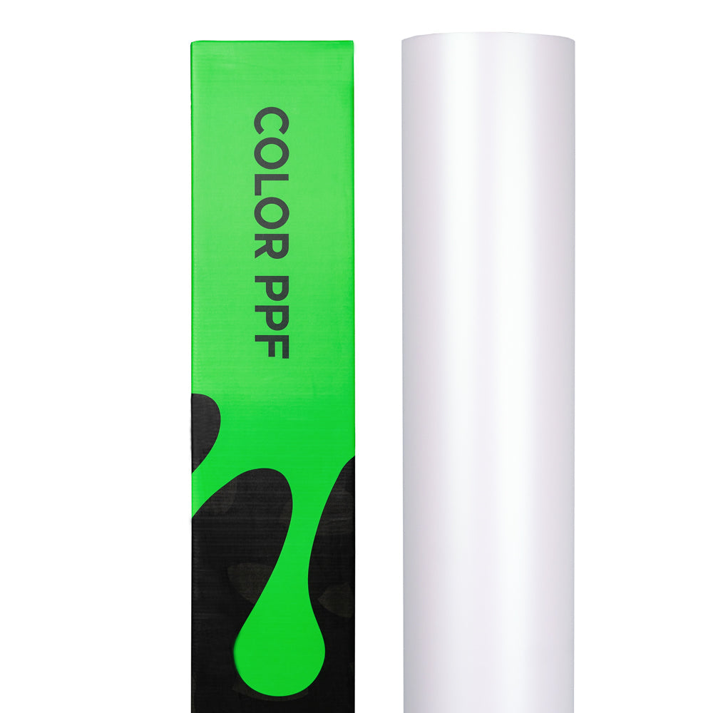 Matte Aurora White Color PPF (Paint Protection Film)