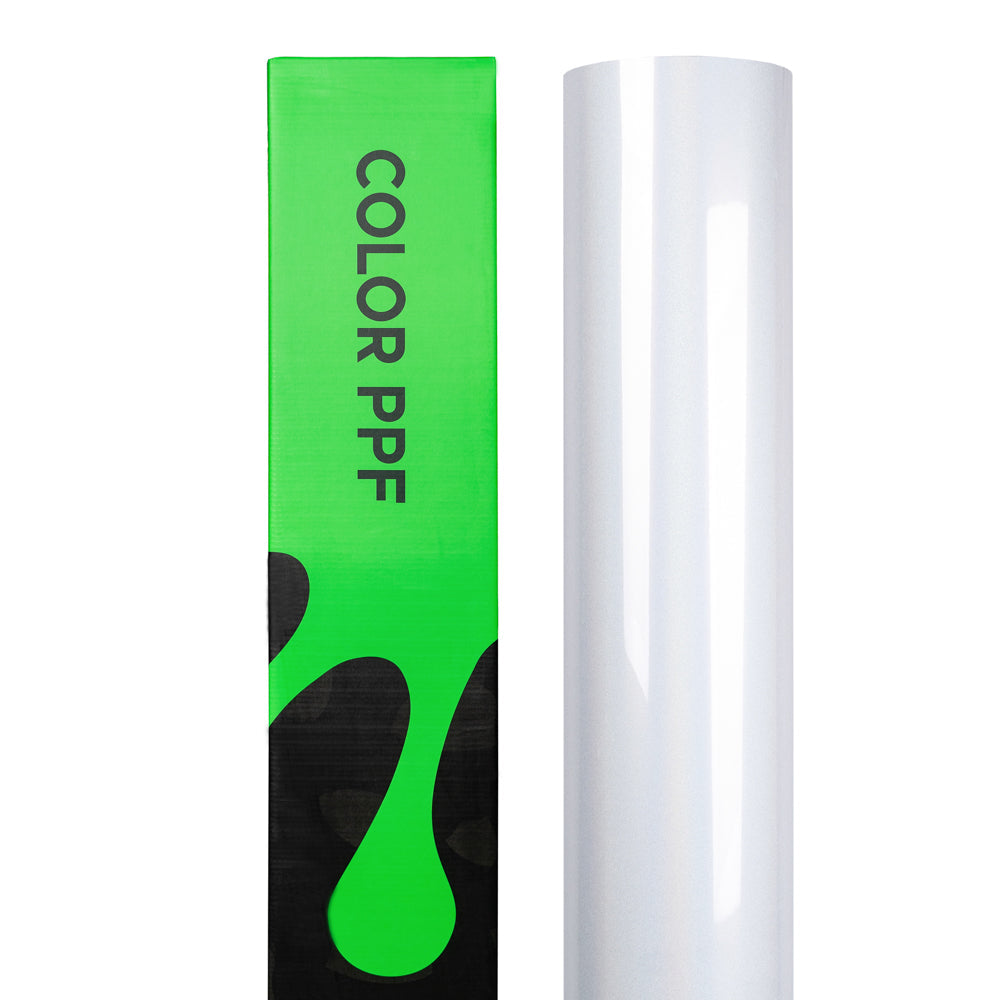 Rainbow Metallic Majestic White Color PPF (Paint Protection Film)