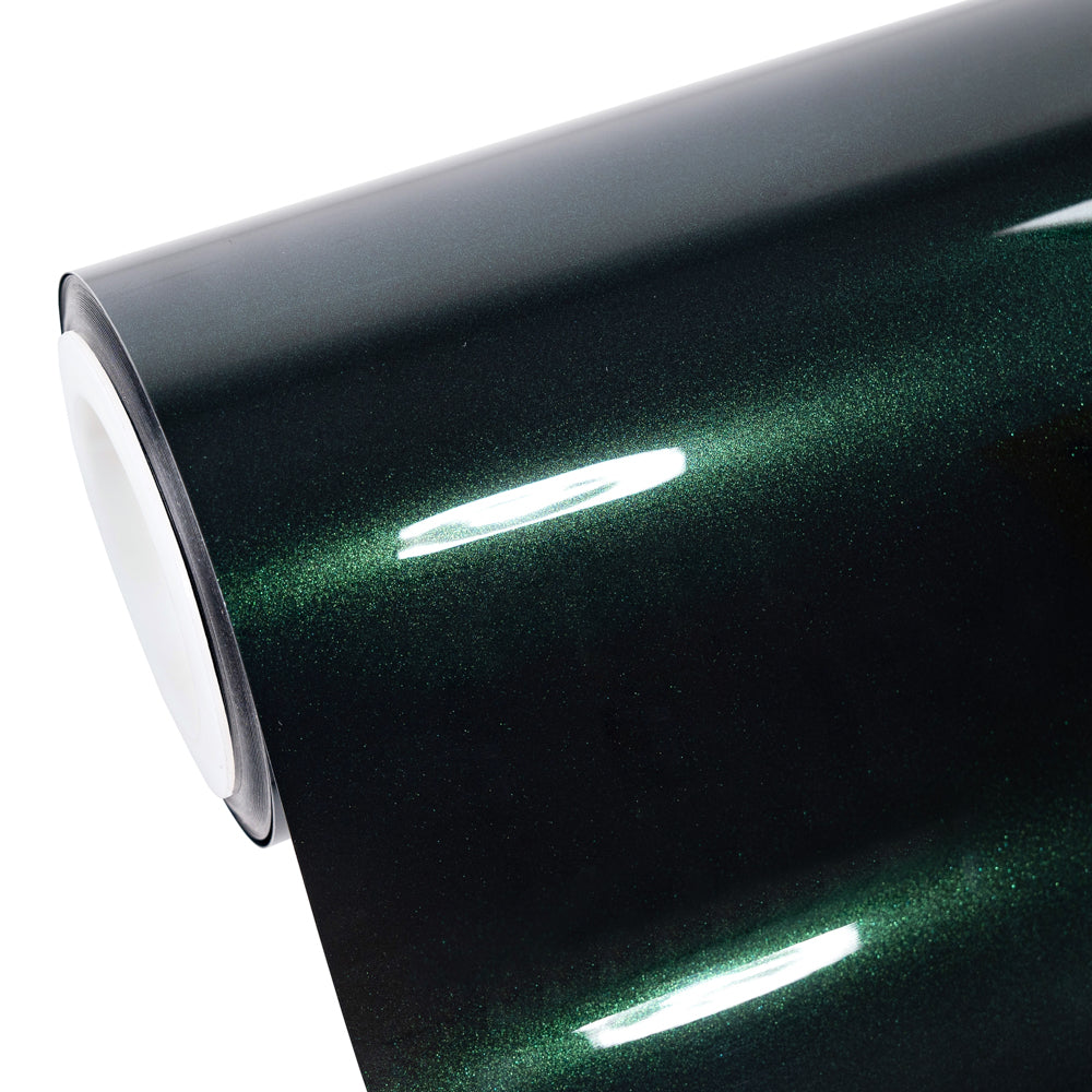 Glossy Metallic Royal Green Color PPF (Paint Protection Film)