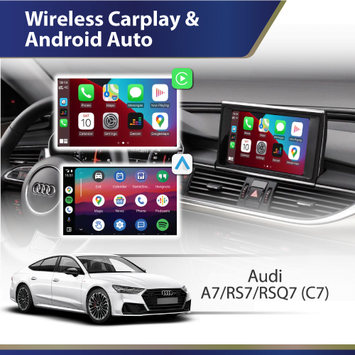 Wireless Carplay & Android Auto (C7) Audi A7 S7 RS7