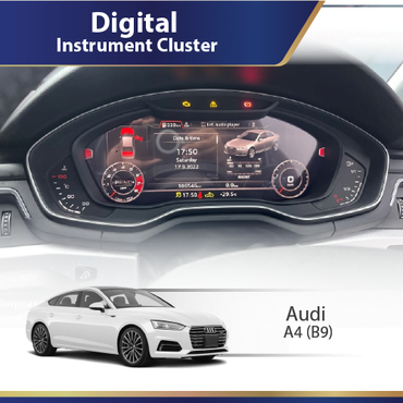 Original Digital Instrument Cluster (Audi) A4 (B9)