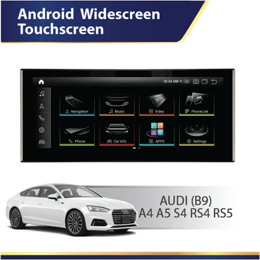 Android Widescreen Touch Screen (B9) AUDI A4 A5 S4 RS4 RS5