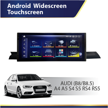 Android Widescreen Touch Screen (B8 B8.5) Audi A4 A5 S4 S5 RS4 RS5
