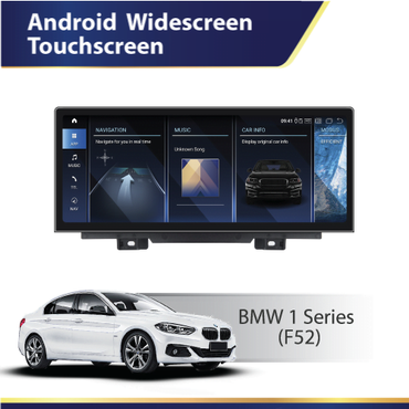 Android Widescreen Touch Screen (F52) BMWi 1 Series (Sedan)