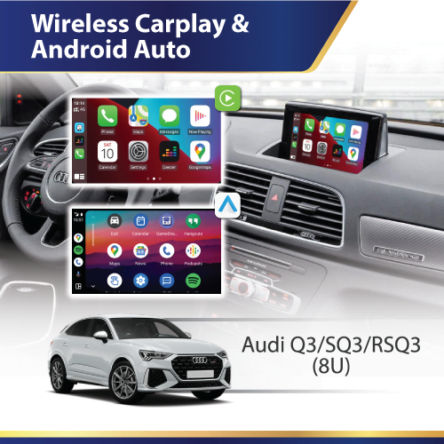 Wireless Carplay & Android Auto (8U) Audi Q3 SQ3 RSQ3
