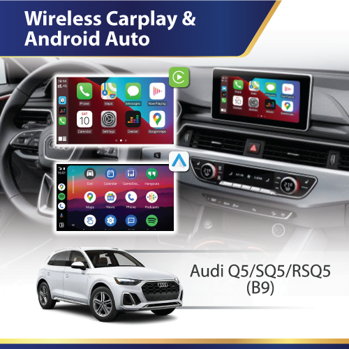 Wireless Carplay & Android Auto (B9) Audi Q5 SQ5 RSQ5