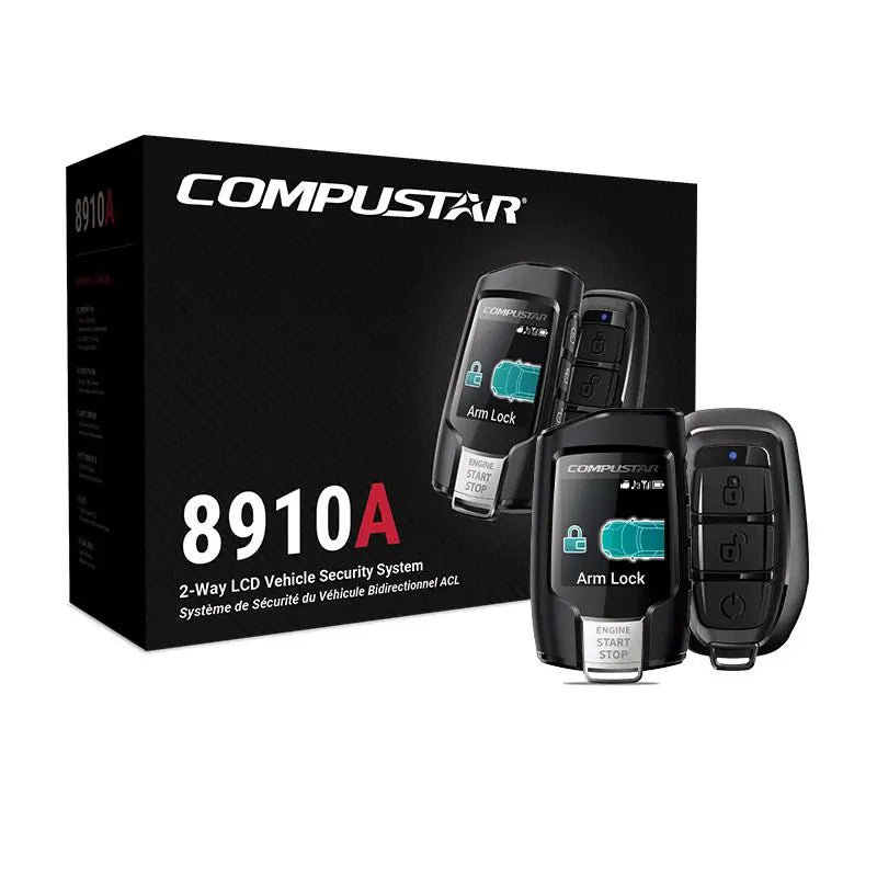 COMPUSTAR CS8910-A All-in-One 2-Way Security Bundle