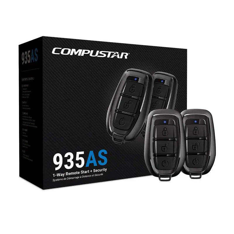 COMPUSTAR CS935-AS All-in-One Remote Start + Car Alarm Bundle