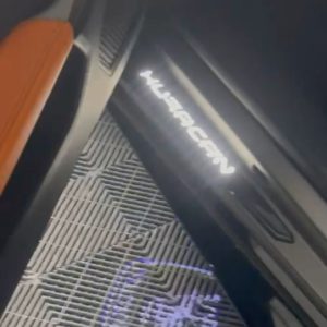 Carbon Fiber LED Door Sill (Lamborghini) (Huracan)