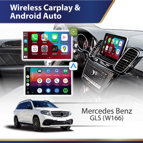 Wireless Carplay & Android Auto (W166) Mercedes GLS