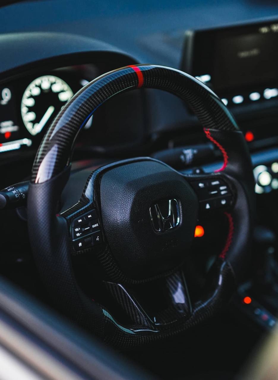 Custom Honda Carbon Steering Wheel