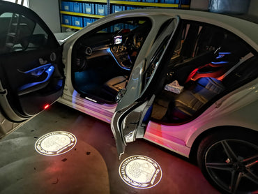 Dual Mode Laser Projector Door Logo Light (Mercedes Benz) A B C E G ML GL GLA GLB GLC GLE GLS GLX