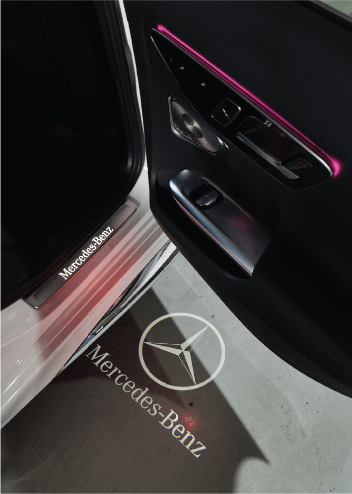Laser Projector Door Logo Light (X254) Mercedes GLC (2023)