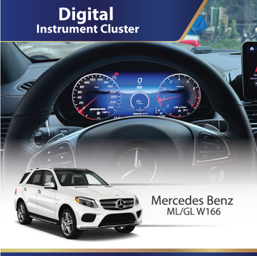 Digital Instrument Cluster (Mercedes Benz) ML/GL-Class (W166)