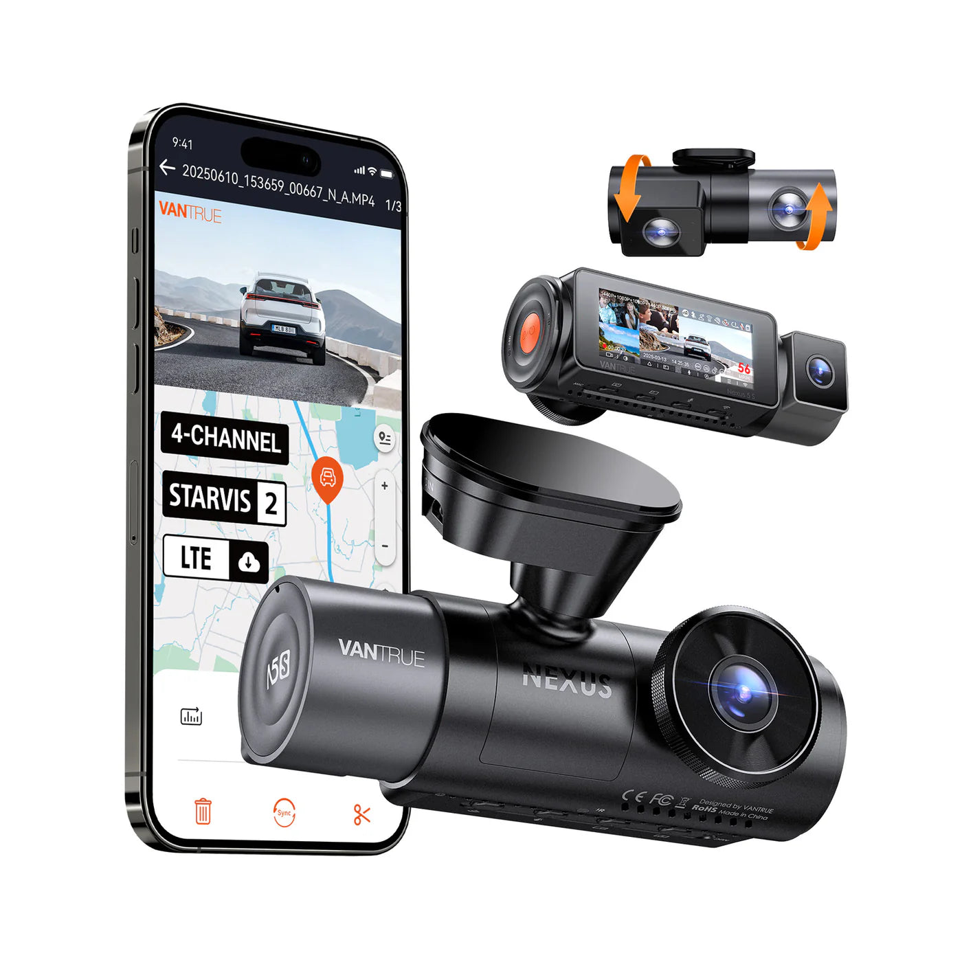 Ventrue Nexus N5S 360 Dash Camera