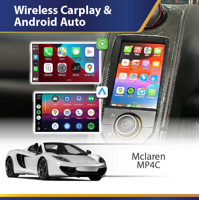 Wireless Carplay & Android Auto (MP4c) McLaren