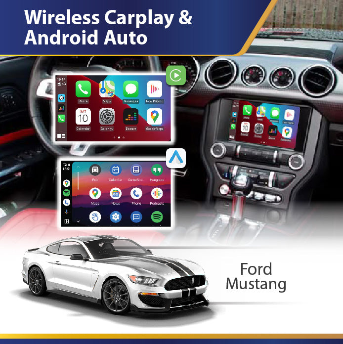 Wireless Carplay & Android Auto (Mustang) Ford