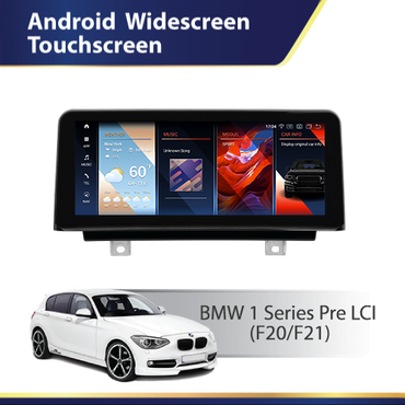 Android Widescreen Touch Screen (F20 F21) BMWi 1 Series (Pre LCI)