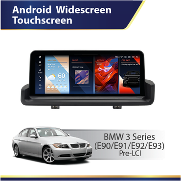 Android Widescreen Touch Screen (E90 E91 E92 E93) BMWi 3 Series (Pre-LCI)