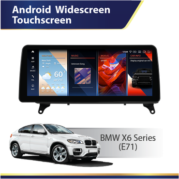 Android Widescreen Touch Screen (E71) BMWi X6 Series