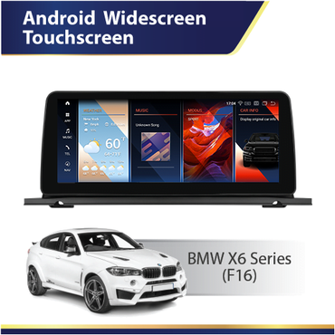 Android Widescreen Touch Screen (F16) BMWi X6 Series