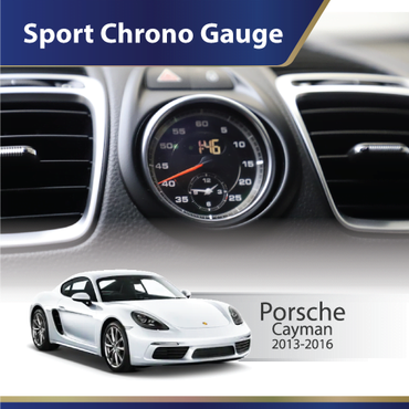 Sport Chrono Gauge (Porsche) Cayman (2013-2016)