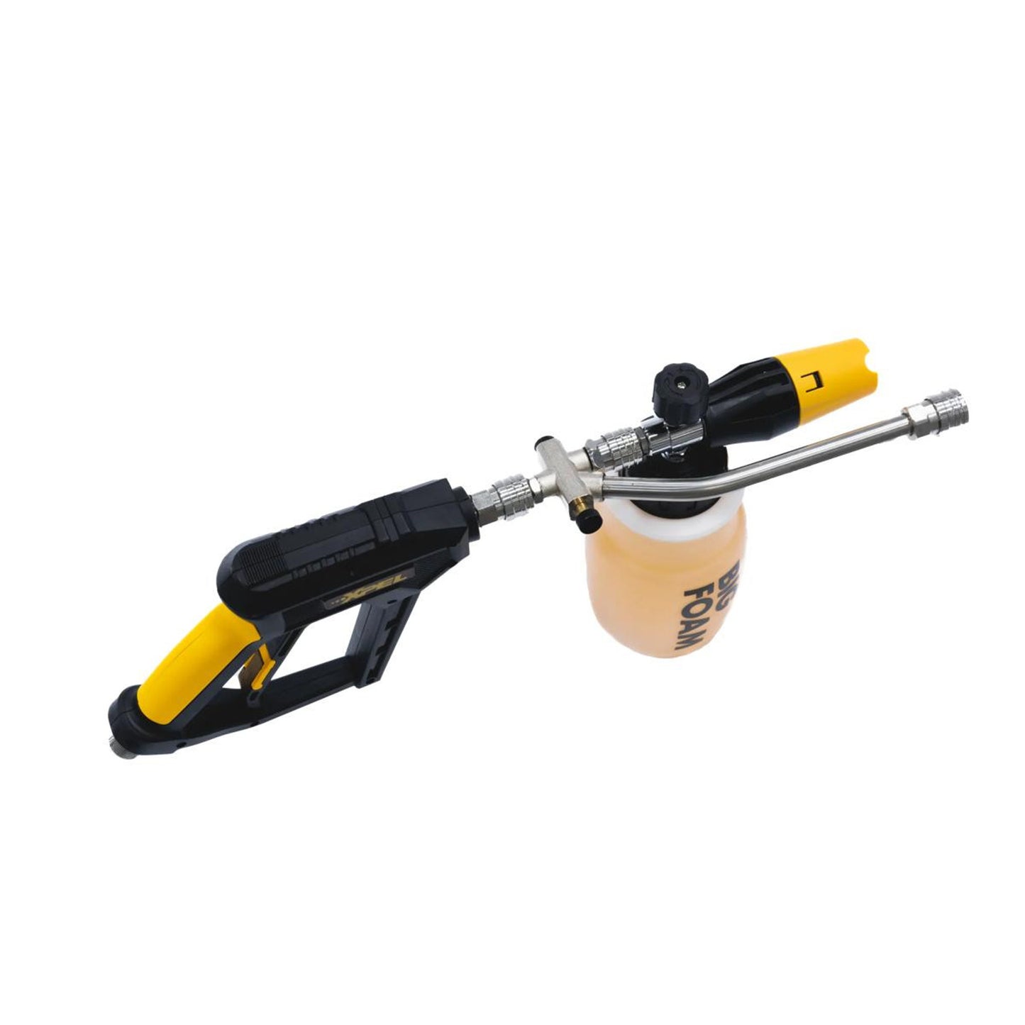 Foam Cannon Dual-Connector Accessory / Splitter - Foam Cannon and Pressure Wash Combination
