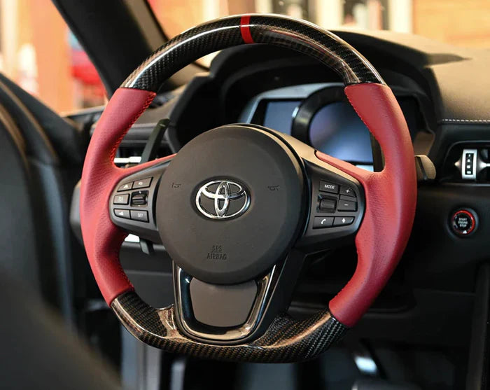 Custom Toyota Carbon Fiber Steering Wheel
