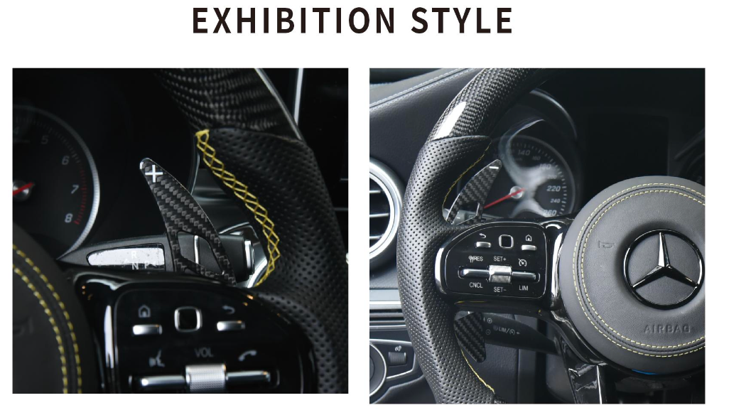 Custom Mercedes-Benz Steering Wheel