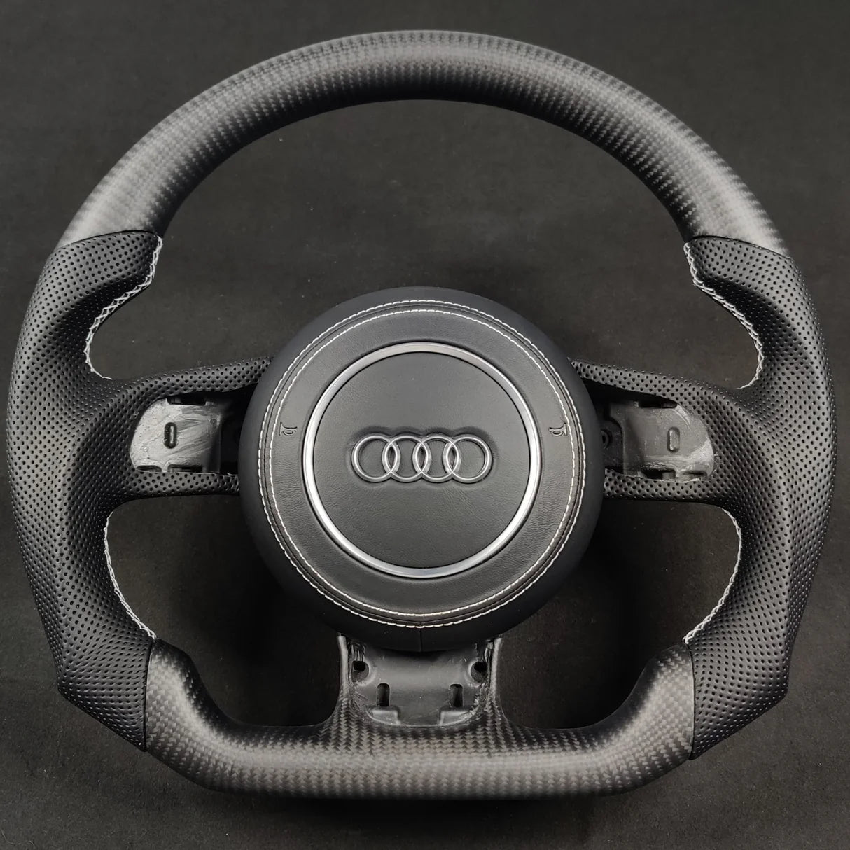 2017-2023 Audi B9 A3/S3/RS3 A4/S4 A5/S5/RS5 Custom Carbon Fiber Steering Wheel