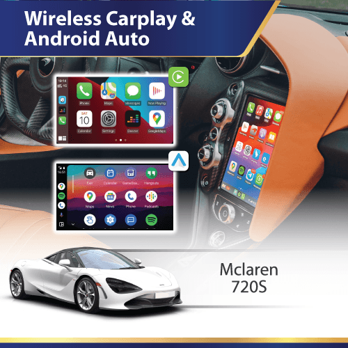Wireless Carplay & Android Auto (720s) McLaren