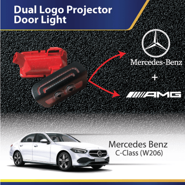Dual Mode Laser Projector Door Logo Light (Mercedes Benz) W206