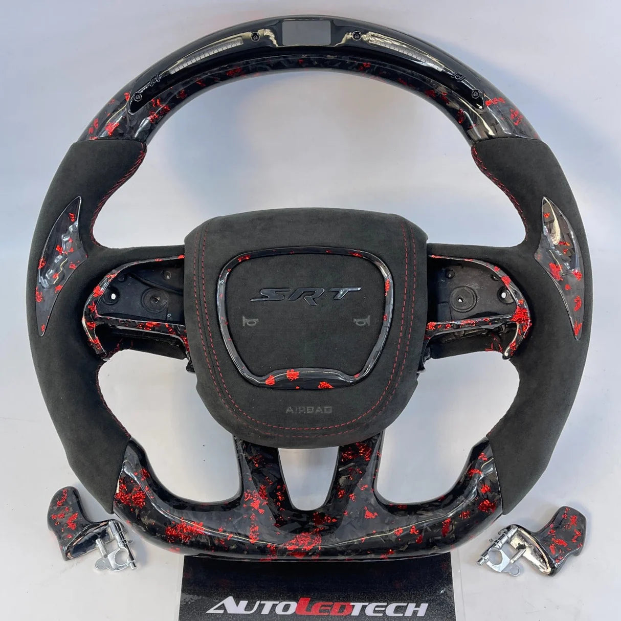 Dodge Charger Challenger Durango Custom Carbon Fiber LED Steering Wheel