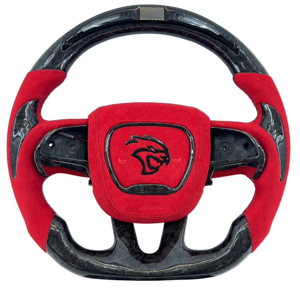 Dodge Charger Challenger Durango Custom Carbon Fiber LED Steering Wheel