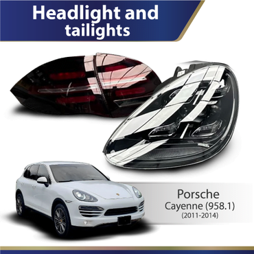 Headlight and Taillight (Porsche) Cayenne 958.1 (2011-2014)