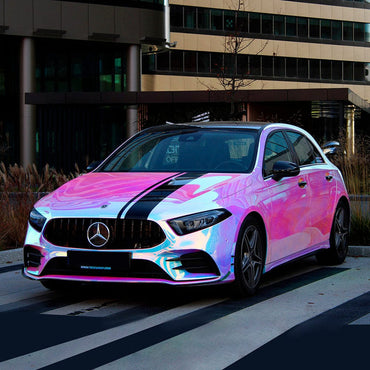 Purple Blue Aquamarine (MCH01) Chrome Wrap