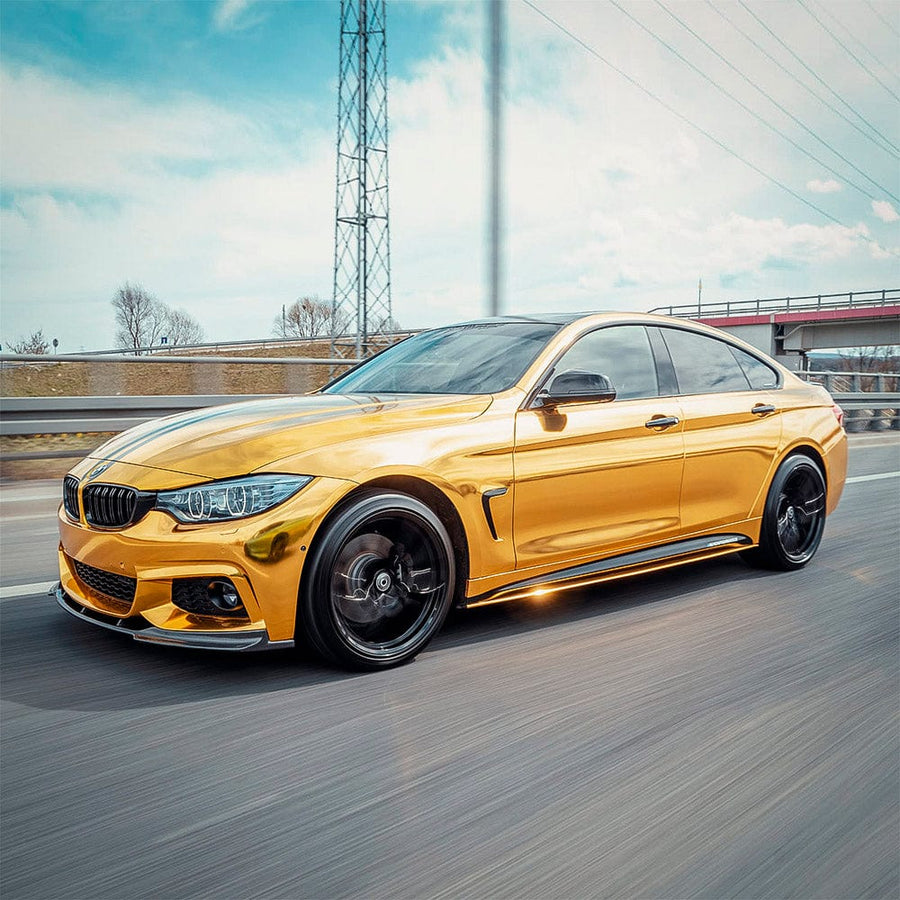 Yellow Gold Chrome (CHM02-HD) Vinyl Wrap