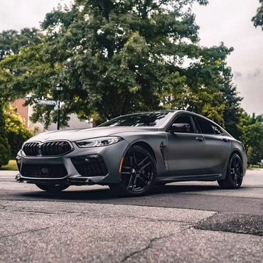 Black Silver (HM02-R) Vinyl Wrap