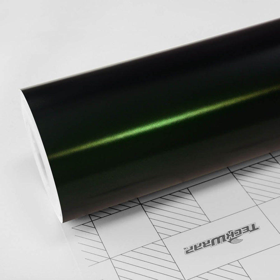 Matte Green Black Silk (HM07) Vinyl Wrap