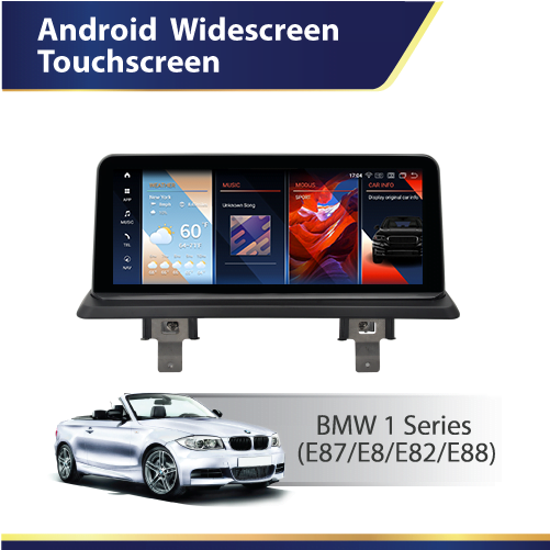 Android Widescreen Touch Screen (E87 E81 E82 E88) BMWi 1 Series