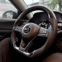 Custom Nissan Carbon Fiber Steering Wheel