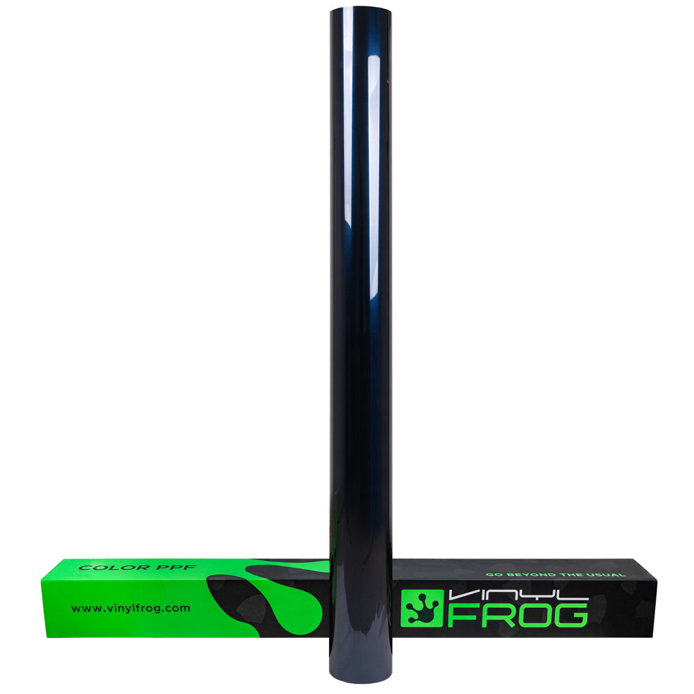 Glossy Metallic Tanzanite Blue Color PPF (Paint Protection Film)